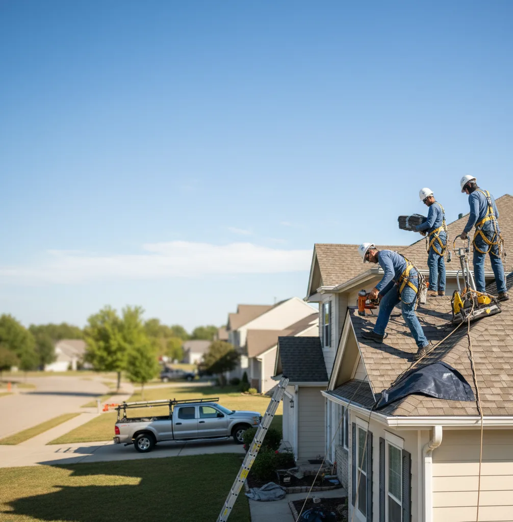 Roof Repair in West Fork